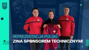 ZINA została sponsorem technicznym Reprezentacji Polski w Minifutbolu!
